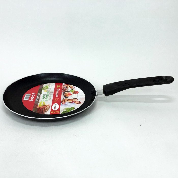 Сковорода для млинців Con Brio СВ-2019 20см, сковорода з індукційним дном, якісна сковорода