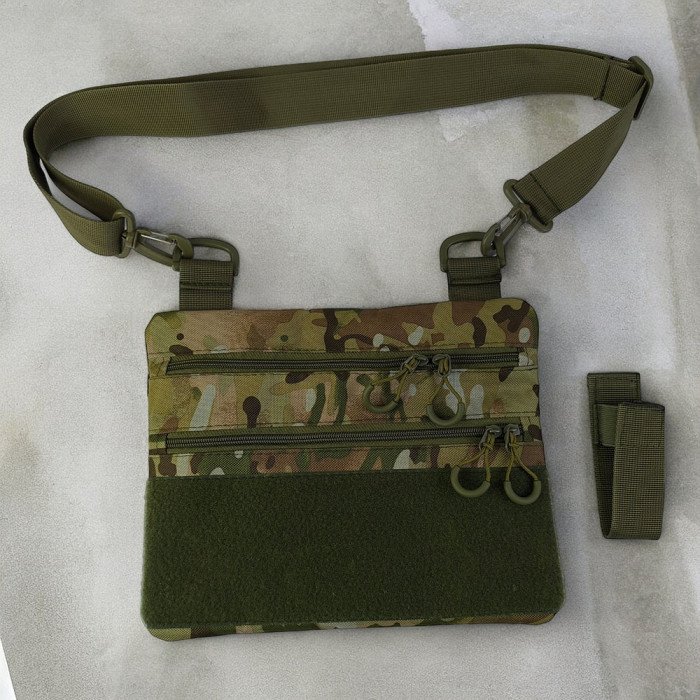 Чоловіча тактична сумка барсетка, Рюкзак чоловічий військовий тактичний, Нагрудна сумка кобура