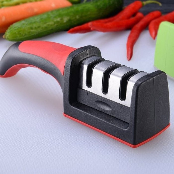Професійна Ручна Точилка для ножів 3 рівня заточування Fast Sharpener RS-168