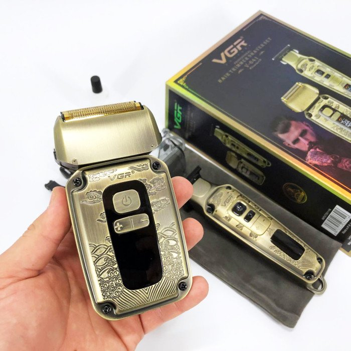 Машинка для стрижки та гоління VGR V-641, Бездротова електробритва, Машинка для стрижки голови