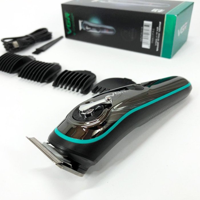 Машинка для стрижки волосся та бороди VGR V-075, Машинка для стрижки волосся домашня, Електромашинка