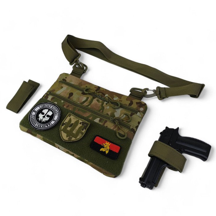 Чоловіча сумка-слінг тактична, Рюкзак військовий сумка тактична, сумка нагрудна чоловіча тактична