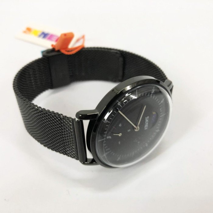 Годинник наручний чоловічий SKMEI 9245BK, чоловічий годинник стильний годинник на руку, оригінальний чоловічий годинник