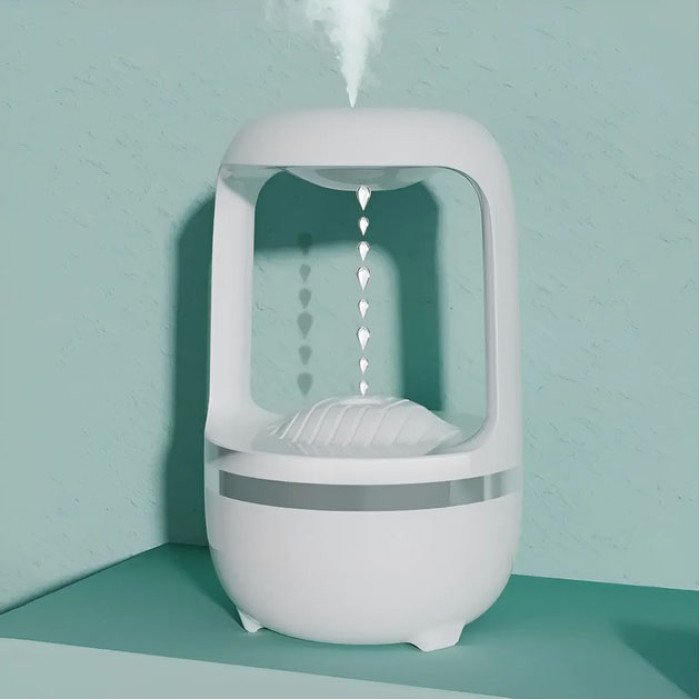 Зволожувач повітря ультразвуковий DROP HUMIDIFIER AND-199, левітуючий розпилювач для спальні, будинки, готелі