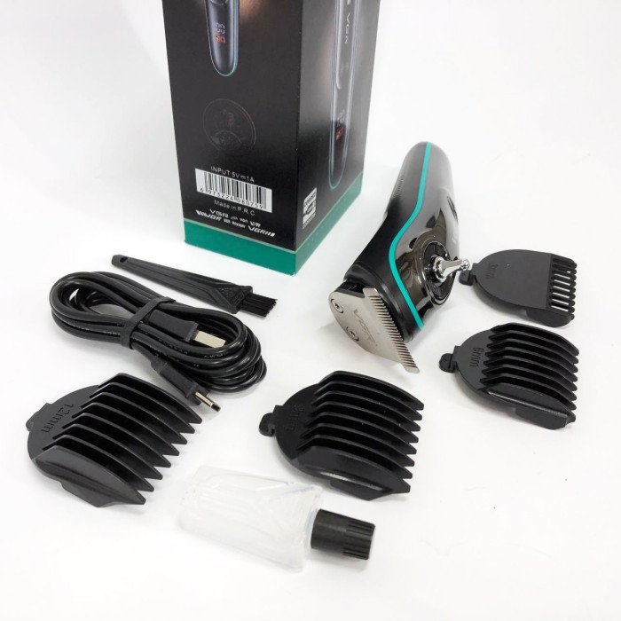 Машинка для стрижки волосся та бороди VGR V-075, Машинка для стрижки волосся домашня, Електромашинка