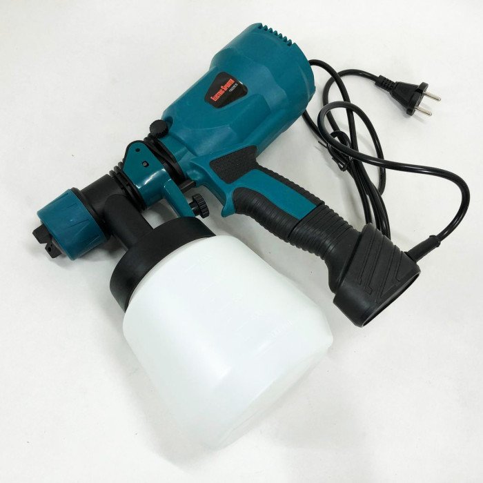 Краскопульт портативний, електричний, фарборозпилювач з регулюванням ширини розпилення