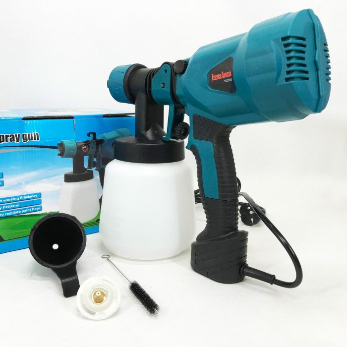 Краскопульт портативний, електричний, фарборозпилювач з регулюванням ширини розпилення