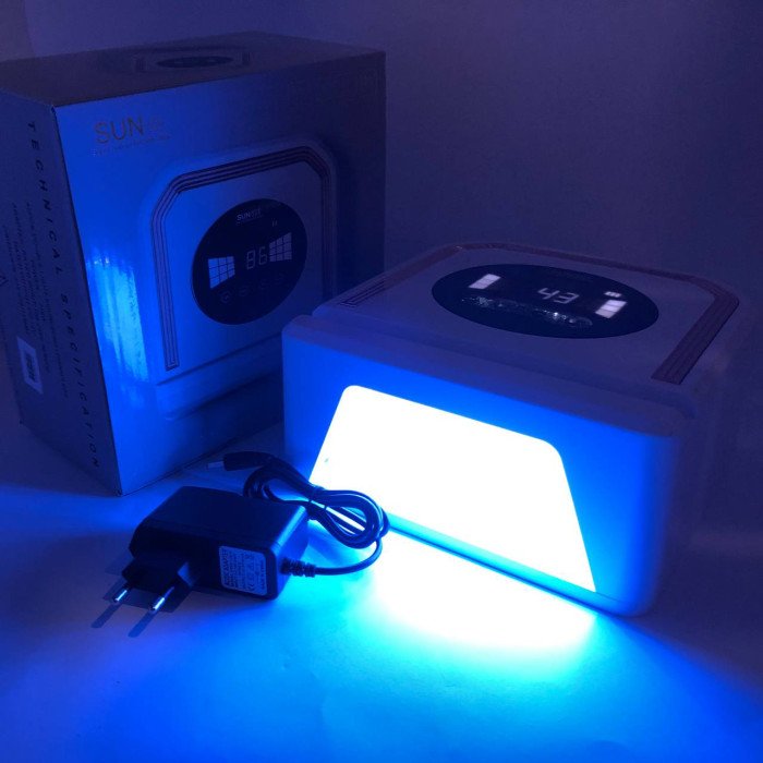 Лампа для нігтів UV LAMP SUN Y31 Сушарка для гель лаку на акумуляторі, Лампа для сушіння гель-лаку будинку