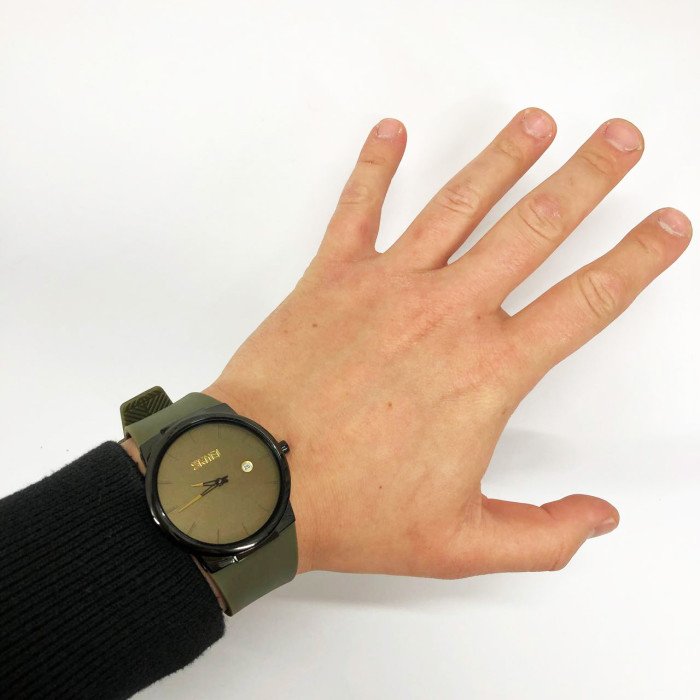 Годинник наручний чоловічий SKMEI 1509AG, чоловічий круглий наручний годинник, Оригінальний чоловічий годинник