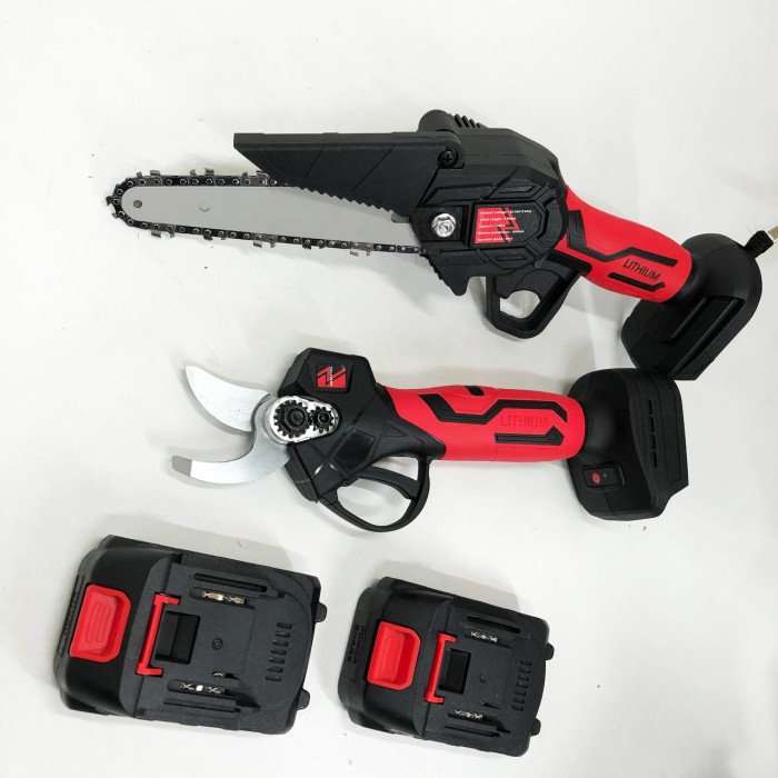 Пила обрізна акумуляторна 15 см, Ланцюгова мініпила-сучкоріз, Краща акумуляторна ланцюгова пилка