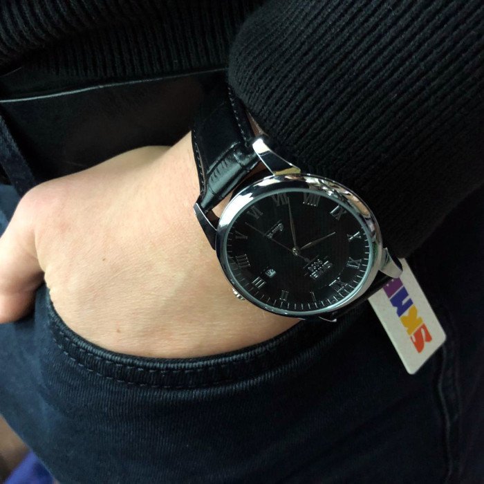 Годинник наручний чоловічий SKMEI 9058LSIBKBK, чоловічий годинник стильний годинник на руку, модний чоловічий годинник