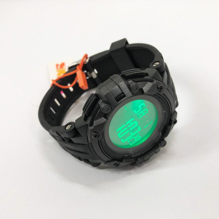 Годинник наручний чоловічий SKMEI 1545BKWT BLACK-WHITE, водонепроникний чоловічий годинник. Колір: чорний