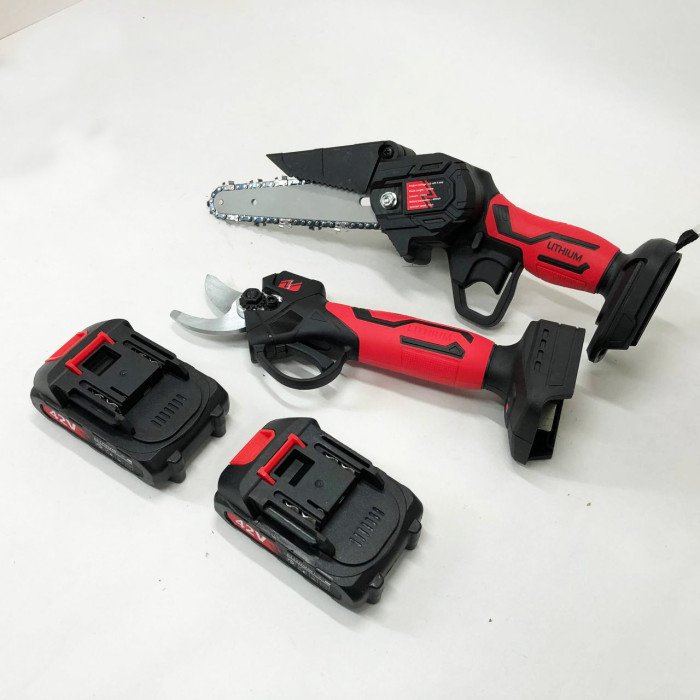 Пила обрізна акумуляторна 15 см, Ланцюгова мініпила-сучкоріз, Краща акумуляторна ланцюгова пилка