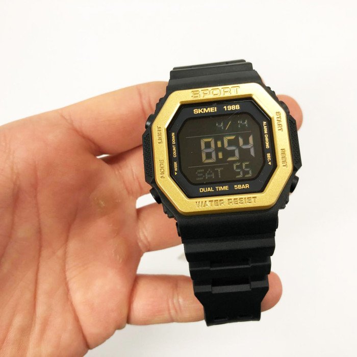 Годинник наручний чоловічий SKMEI 1988GD, армійський годинник протиударний, водостійкий тактичний годинник