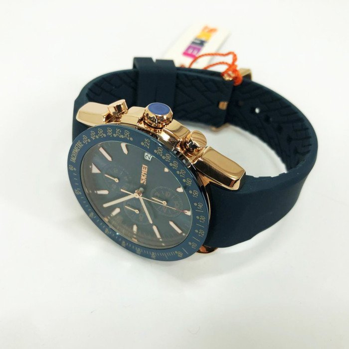 Годинник наручний чоловічий SKMEI 9253PRGBU, чоловічий годинник стильний годинник на руку, якісний чоловічий годинник