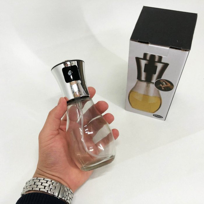 Диспенсери для олії та оцту Benson Big 200 мл Прозора ємність для олії та оцту