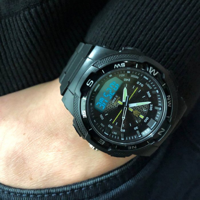 Військовий тактичний годинник SKMEI 4541/1454BKBK | Військовий чоловічий наручний годинник | Годинник чоловічий спортивний