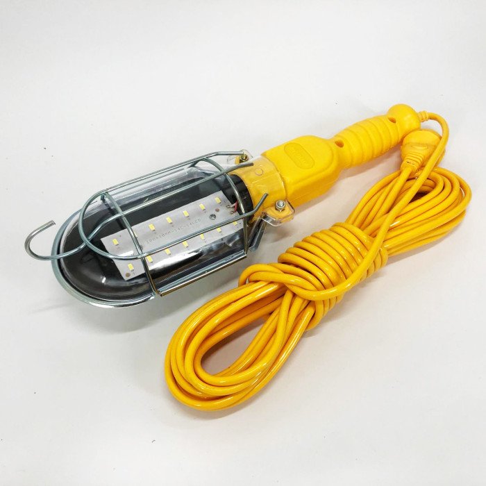 Ліхтар переносний WORKING PLD-9014 від мережі 220V, кабель 10м, гак для підвішування