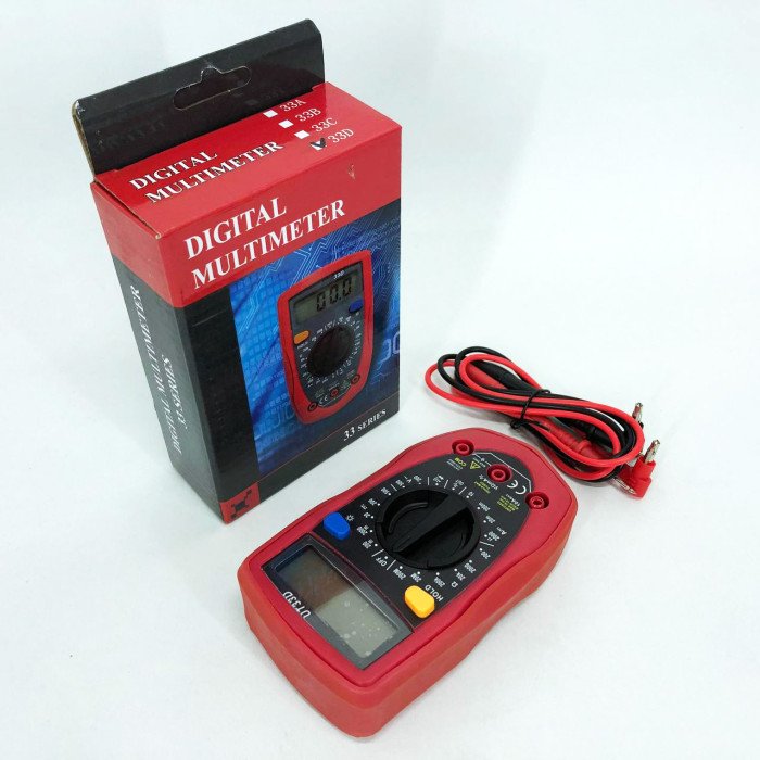 Мультиметр цифровий тестер UT33D DT, Тестер професійний, Мультиметр для дому