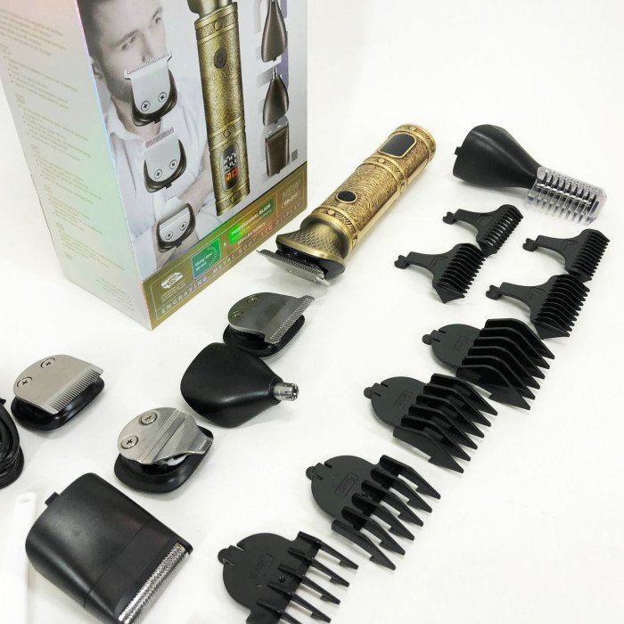 Тример 18 в 1 Kemei KM-2313, Універсальний триммер для чоловіків хороші машинки для стрижки волосся для дому