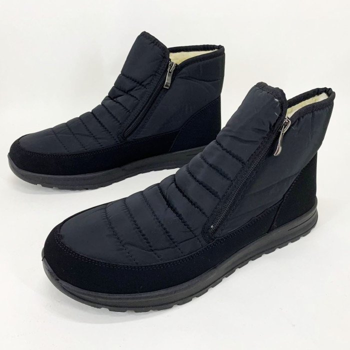 Черевики чоловічі осінні зимові 42р 27см, Чоловіче термо взуття, Стильні зручні кросівки зимові