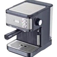 Багатофункціональна ріжкова кавоварка Crownberg СВ-1569 1200Вт Надійна кавоварка для еспресо та латтте