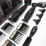 Професійний набір для стрижки волосся VGR V-640 акумуляторний Barber Combo PREMIUM. Колір: чорний