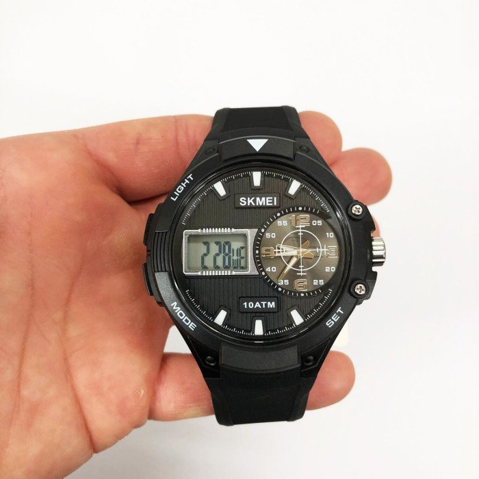 Годинник наручний чоловічий SKMEI 1761BKWT, оригінальний чоловічий годинник, брендовий чоловічий годинник