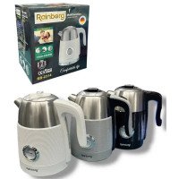 Чайник електричний з датчиком температури Rainberg RB-2314 Black