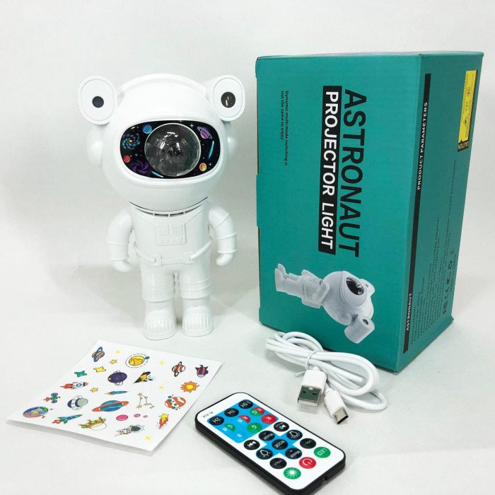 Нічник-проектор Астронавт Astronaut Нічник дитячий проектор зоряне небо