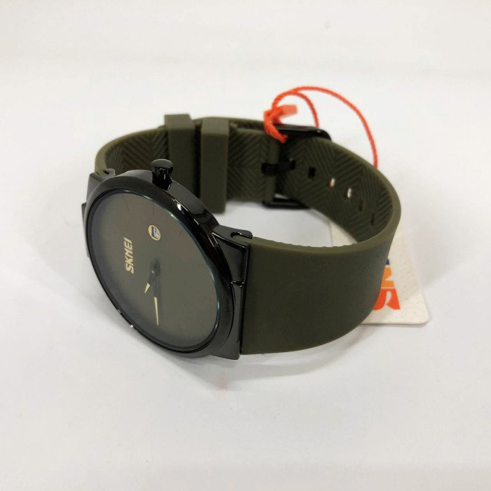 Годинник наручний чоловічий SKMEI 1509AG, чоловічий круглий наручний годинник, Оригінальний чоловічий годинник