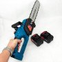 Ручна акумуляторна пилка для різання гілок DOMOTEC Chain Saw 12'' (30см), Ланцюгова Пила на акумуляторах