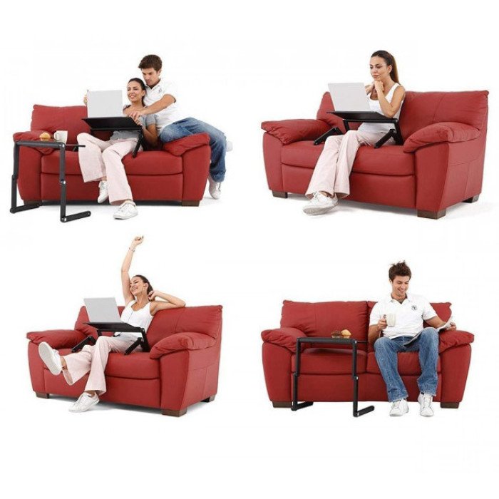 Складаний столик з активним охолодженням для ноутбука трансформер переносна підставка Laptop Table T8