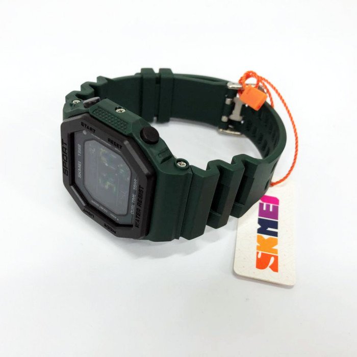 Годинник наручний чоловічий SKMEI 1988DKGN, годинник наручний електронний тактичний, годинник армійський оригінал