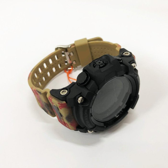 Годинник наручний чоловічий SKMEI 1384CMRD CAMOUFLAGE, фірмовий спортивний годинник. Колір: камуфляж