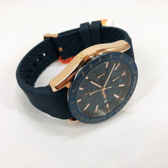 Годинник наручний чоловічий SKMEI 9253PRGBU, чоловічий годинник стильний годинник на руку, якісний чоловічий годинник