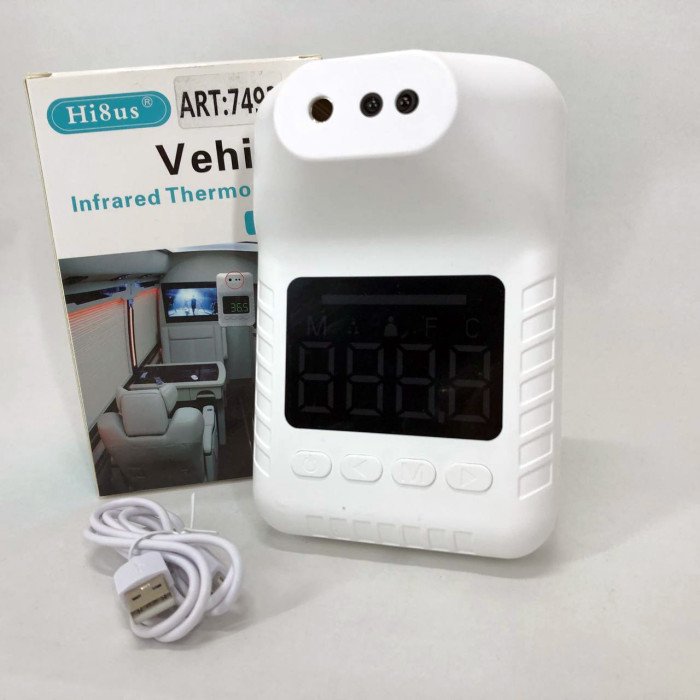 Стаціонарний безконтактний термометр Hi8us HG 02 з голосовими повідомленнями, Термометр електронний