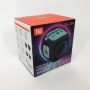 Портативна Bluetooth колонка TG359 7W з підсвічуванням RGB, акумуляторна колонка для музики. Колір: синій