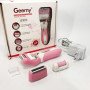 Епілятор депілятор жіночий електричний бездротовий + триммер + пемза 3 в 1 Gemei GM-3052
