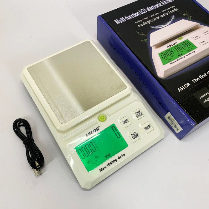 Ваги кухонні QZ-168, 10кг (1г) з таймером