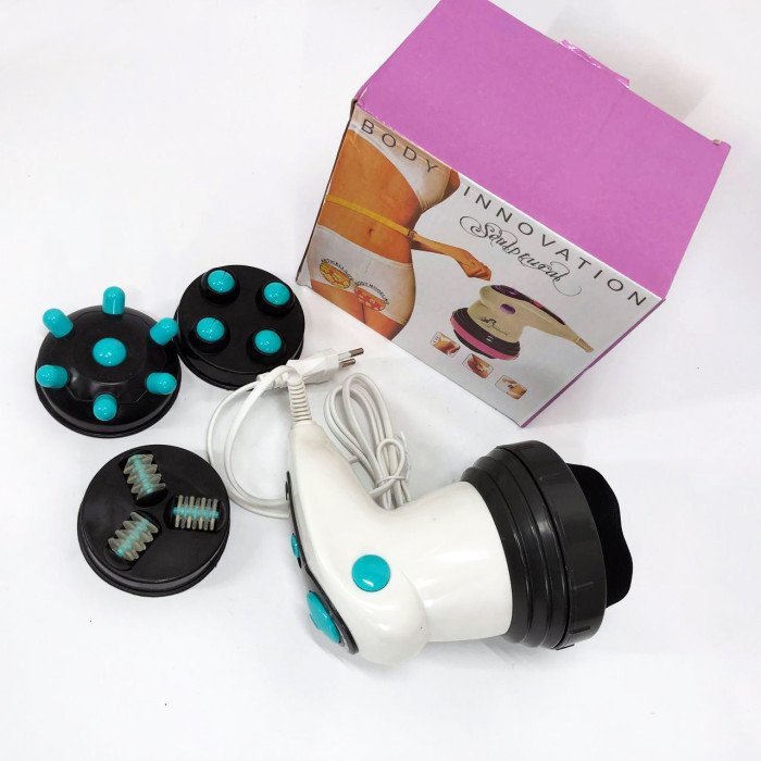 Масажер Для Тіла Інфрачервоний Антицелюлітний Body Innovation Sculptural 4 Насадки MA-118-2