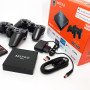 Ігрова телевізійна приставка AndroidTV+Game Box M8PRO Mini + 2 джойстика, Ігрова приставка з підключенням до ТБ