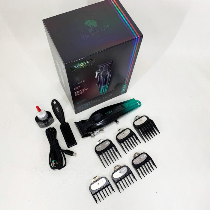 Акумуляторна машинка для стрижки VGR V-662 Колір: золотий