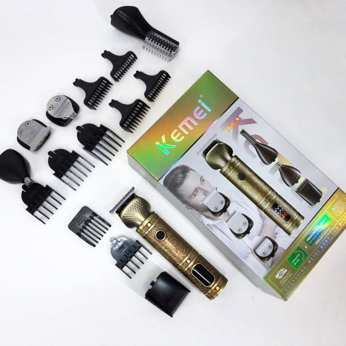 Тример 18 в 1 Kemei KM-2313, Універсальний триммер для чоловіків хороші машинки для стрижки волосся для дому
