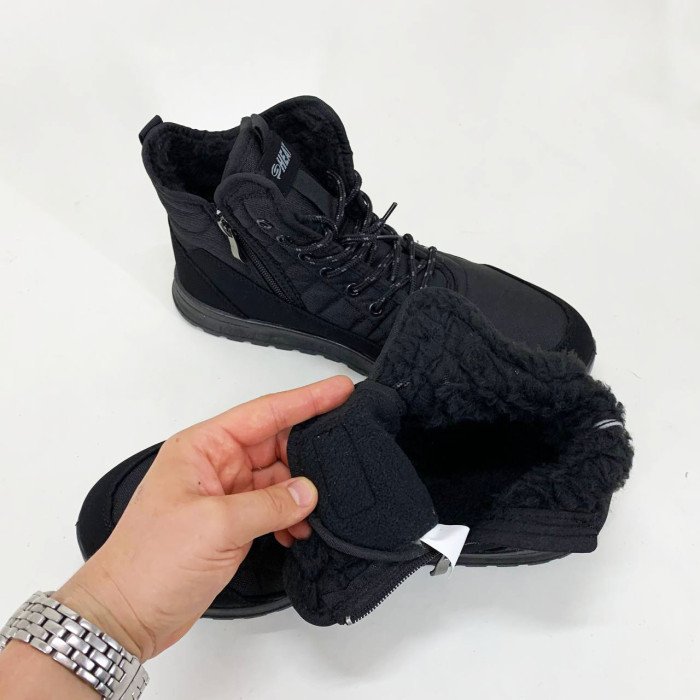 Черевики чоловічі утеплені 45р 29,5см Високі кросівки термо Чоловіче термо взуття