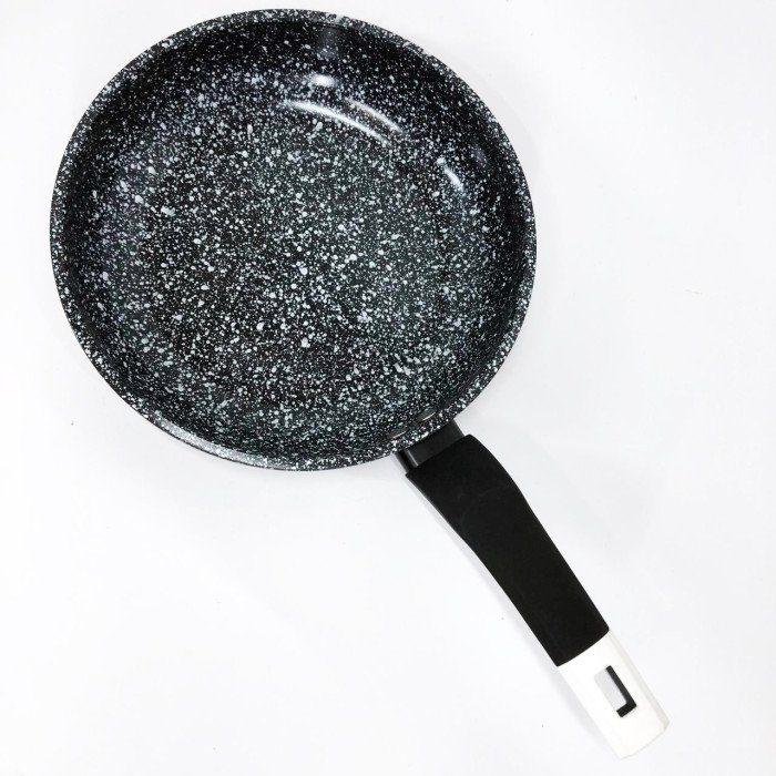 Сковорода Unique UN-5103-22 з антипригарним покриттям 22см Сірий граніт