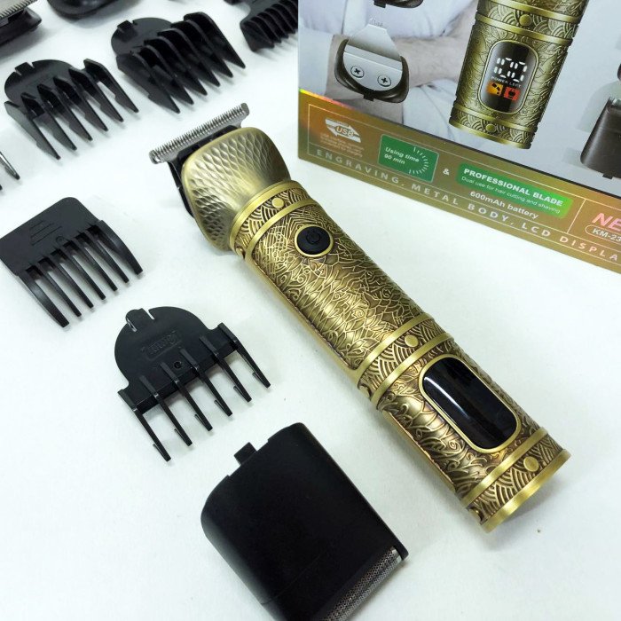 Тример 18 в 1 Kemei KM-2313, Універсальний триммер для чоловіків хороші машинки для стрижки волосся для дому