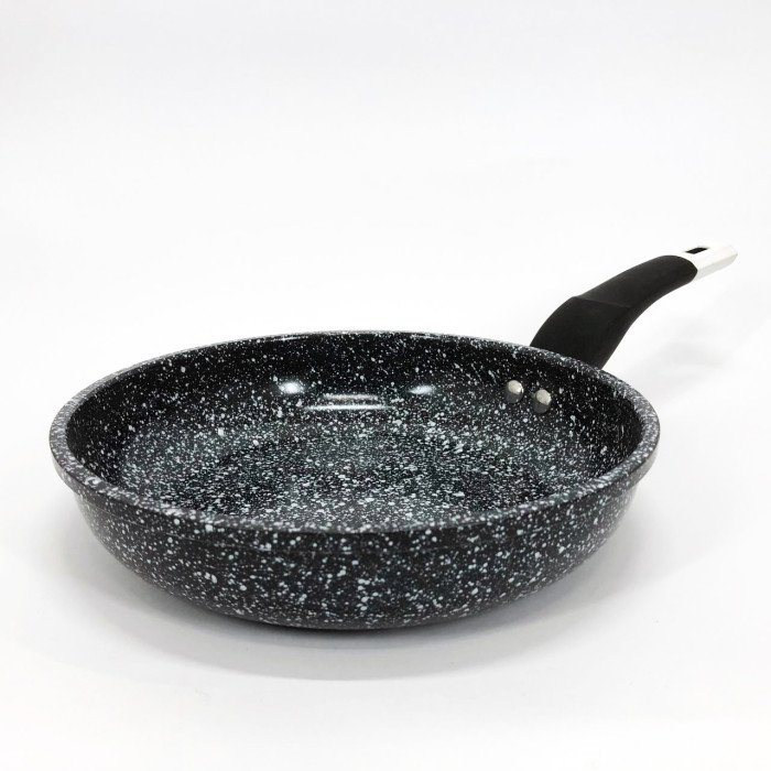 Сковорода Unique UN-5103-22 з антипригарним покриттям 22см Сірий граніт