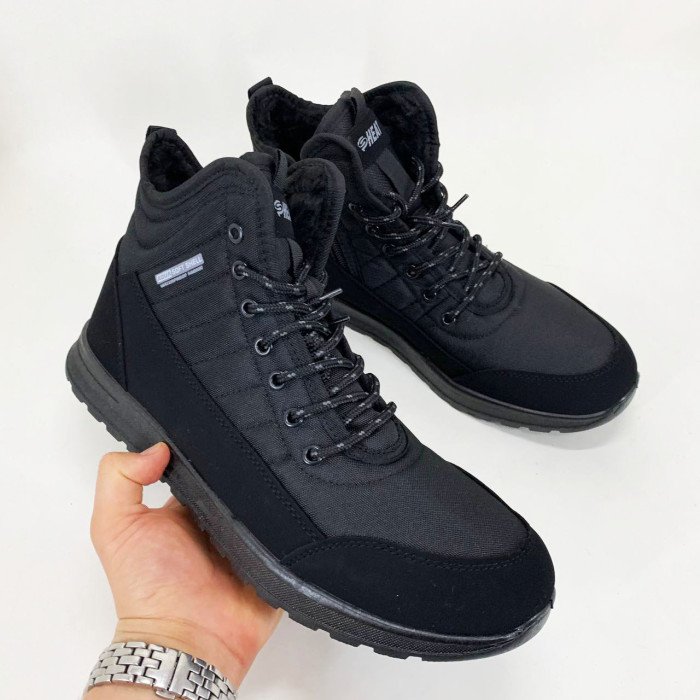 Черевики чоловічі утеплені 44р 28,5см Високі кросівки термо