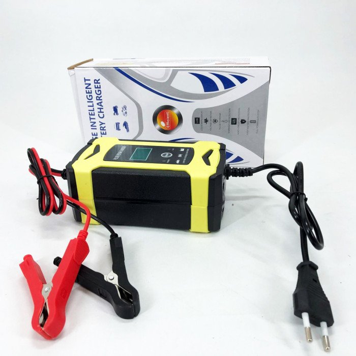 Зарядний пристрій Smart Charger 12V 6A для автомобільного акумулятора